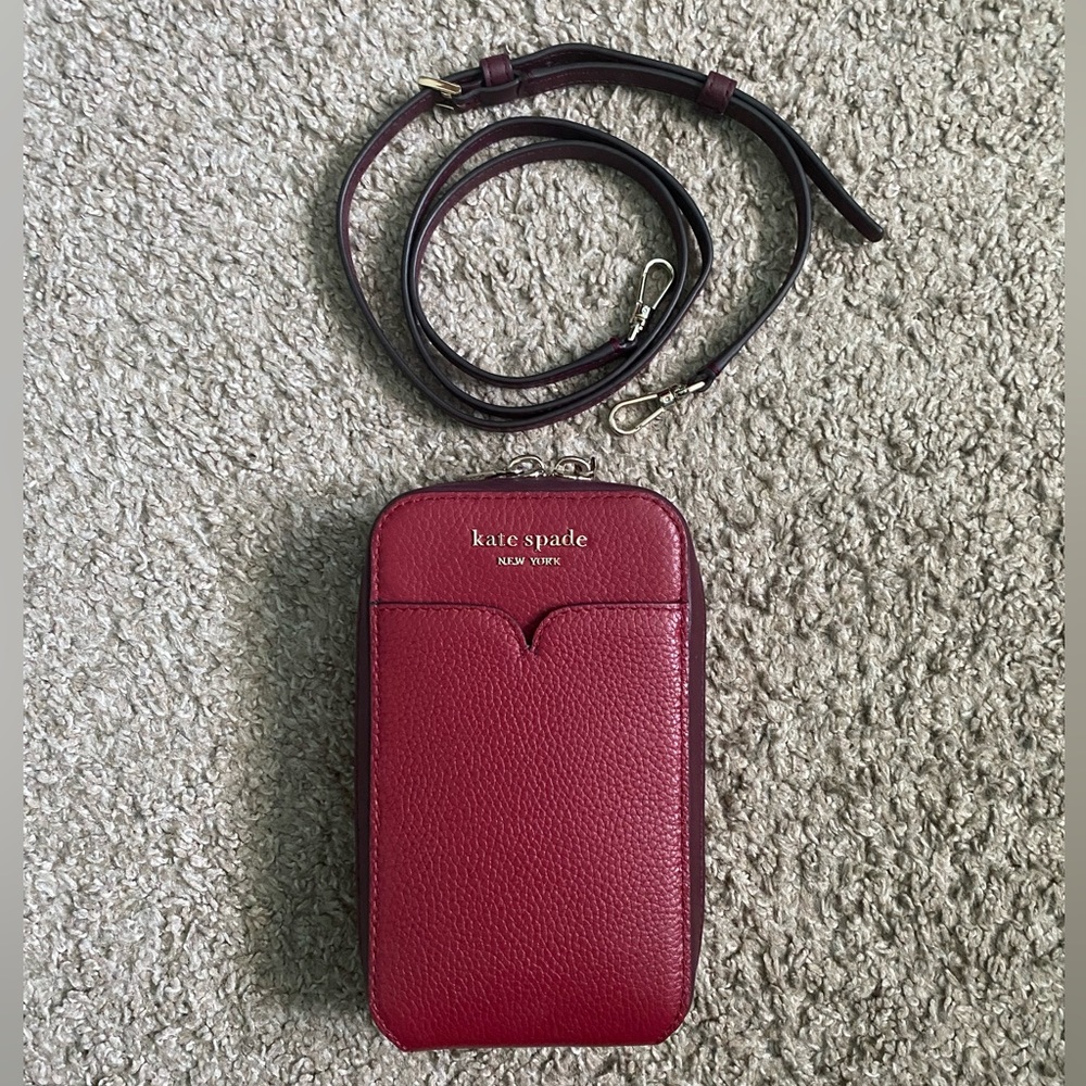 Kate spade zeezee north south phone crossbody